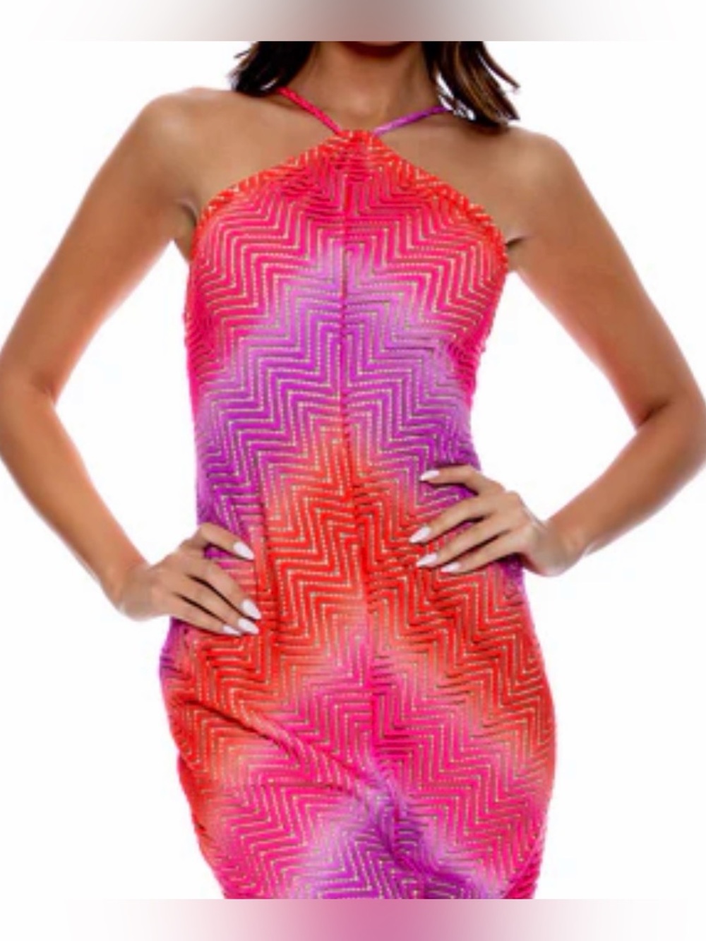 Luli Fama Halter Dress